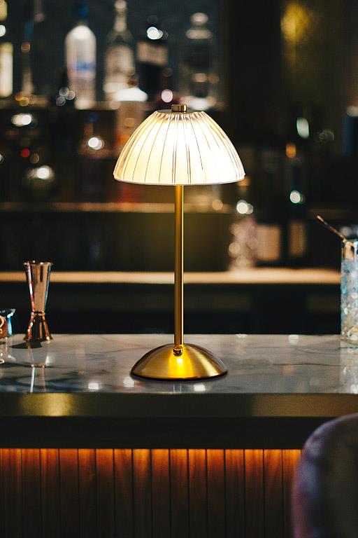 Fancy Shade LED Cordless Table Light
