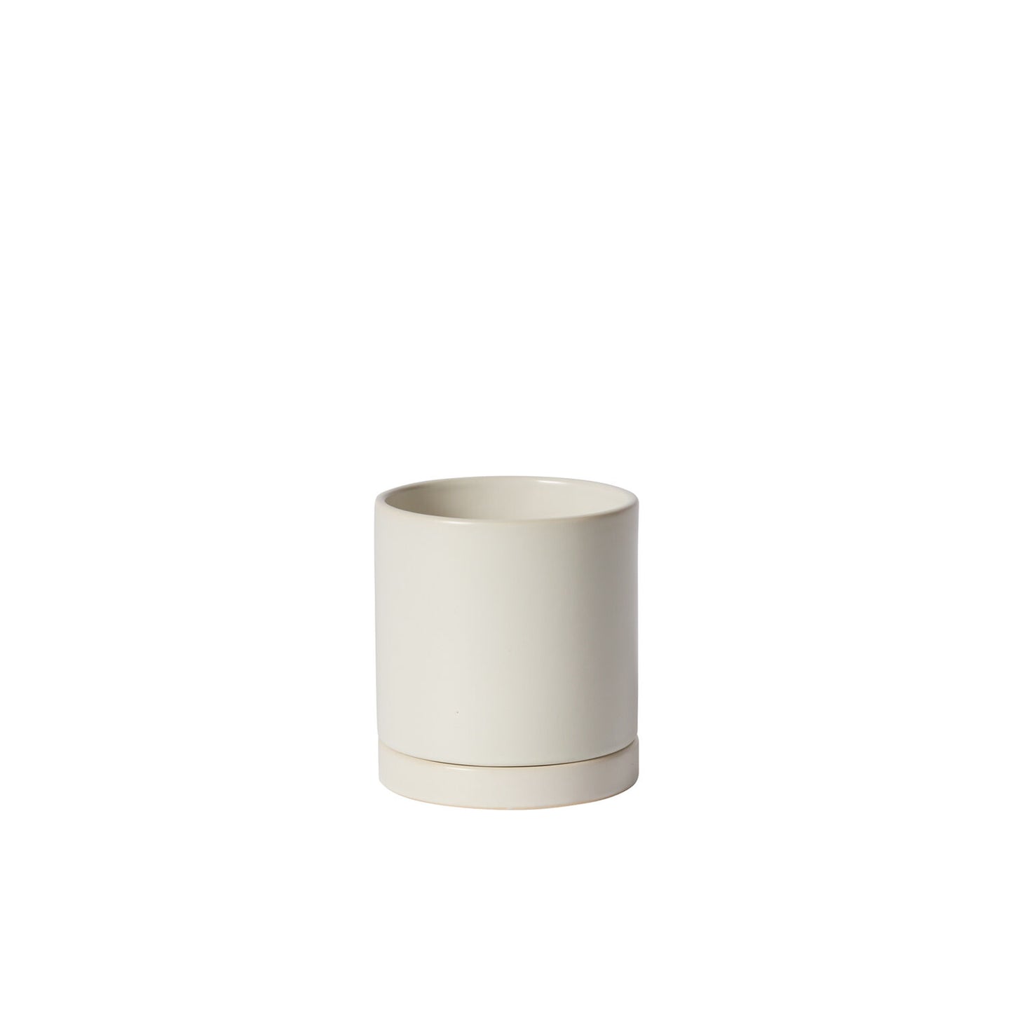Romey Pot - Ceramic Planter with Saucer