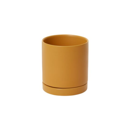 Romey Pot - Ceramic Planter with Saucer