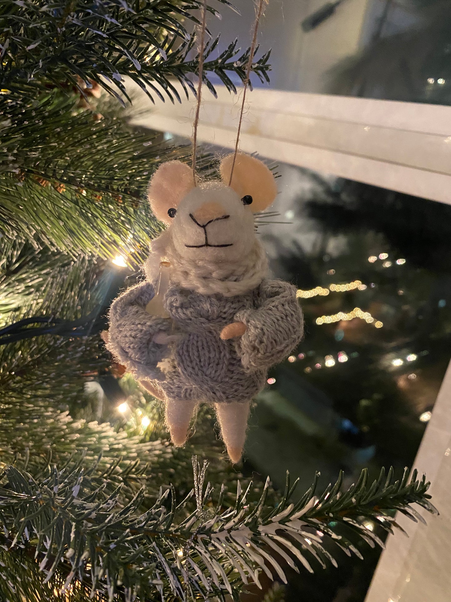 Lush Loretta Mouse Ornament