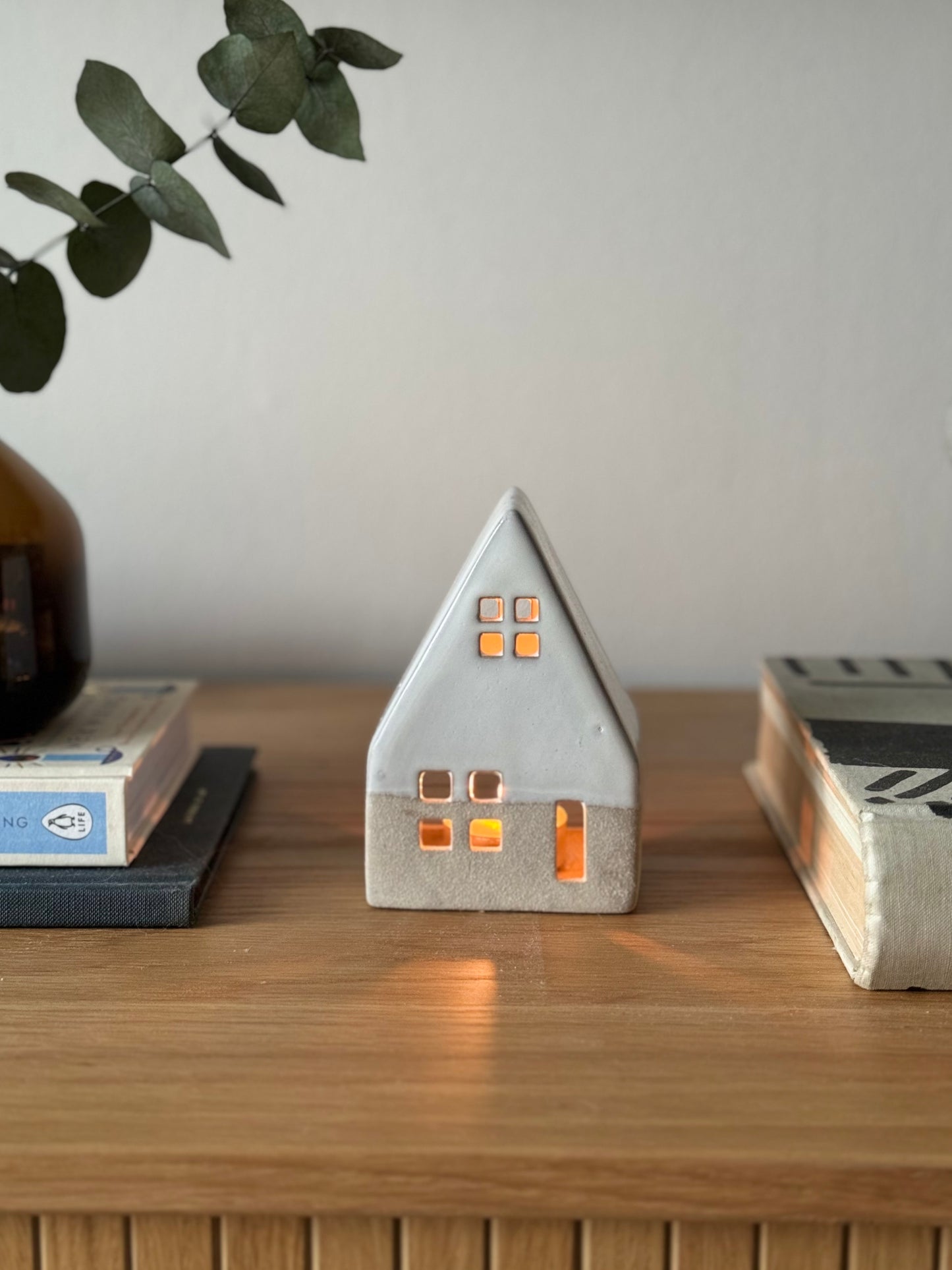 Ceramic Tealight Houses