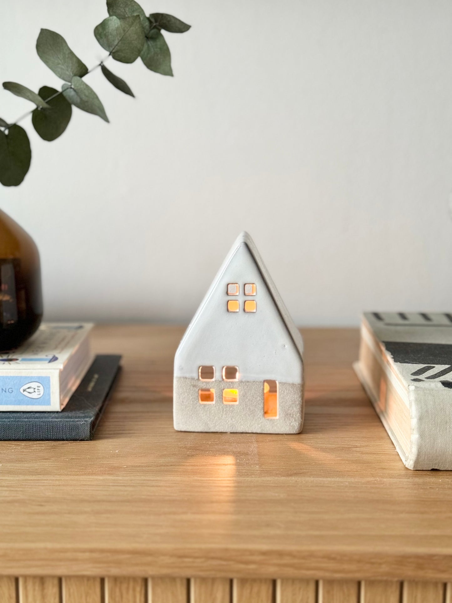 Ceramic Tealight Houses