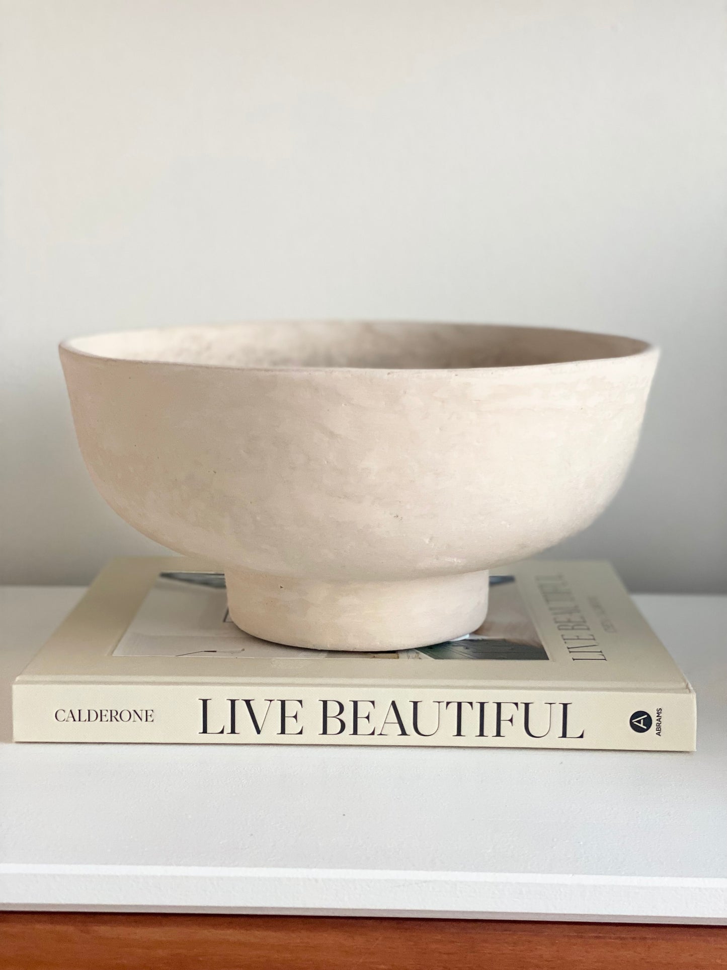 Etna Papier Mache Bowl