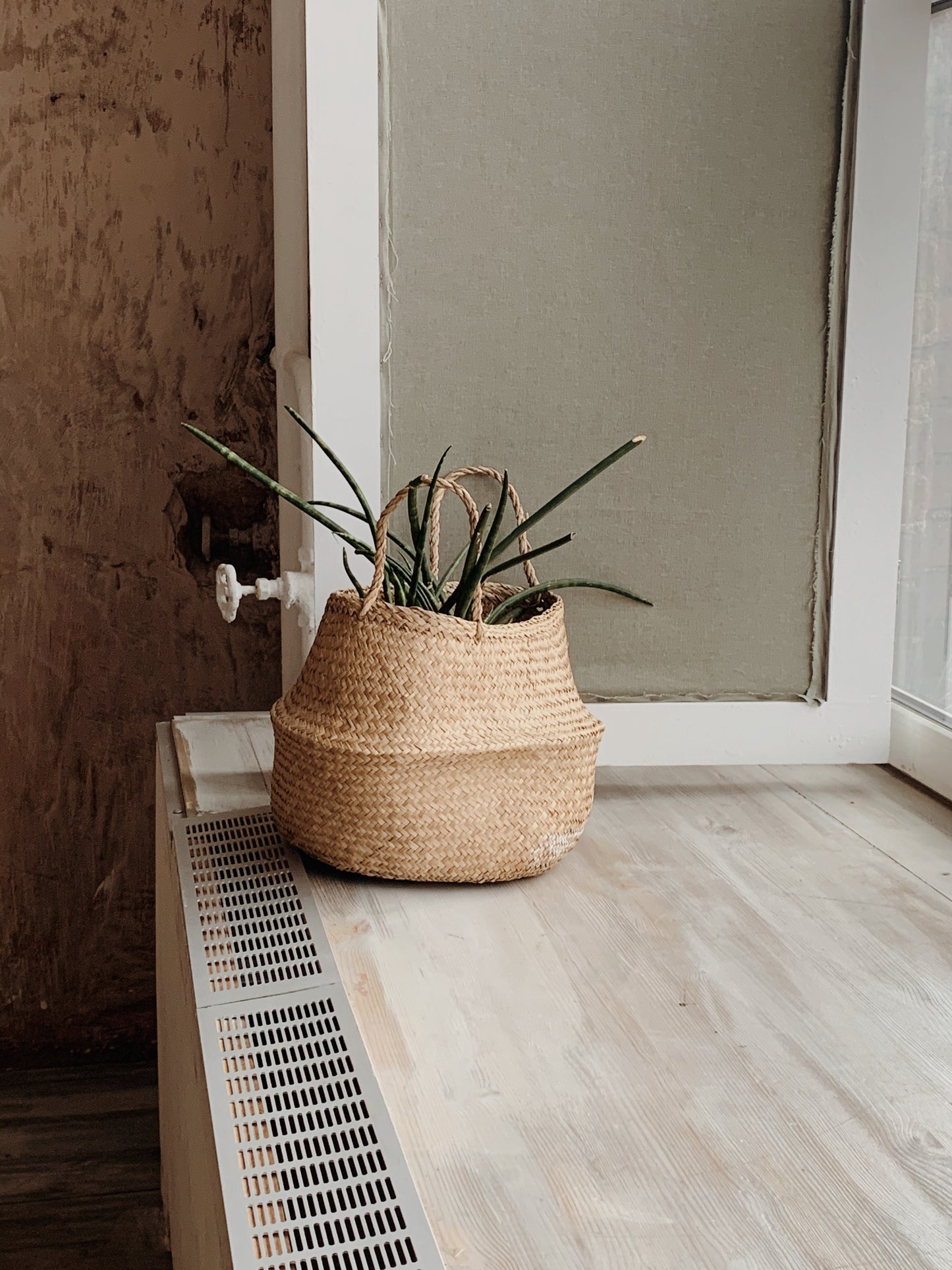 Seagrass Austin Basket Planter