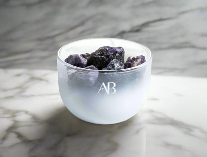 Amethyst Crystal Fragrance Bowl Gift Set