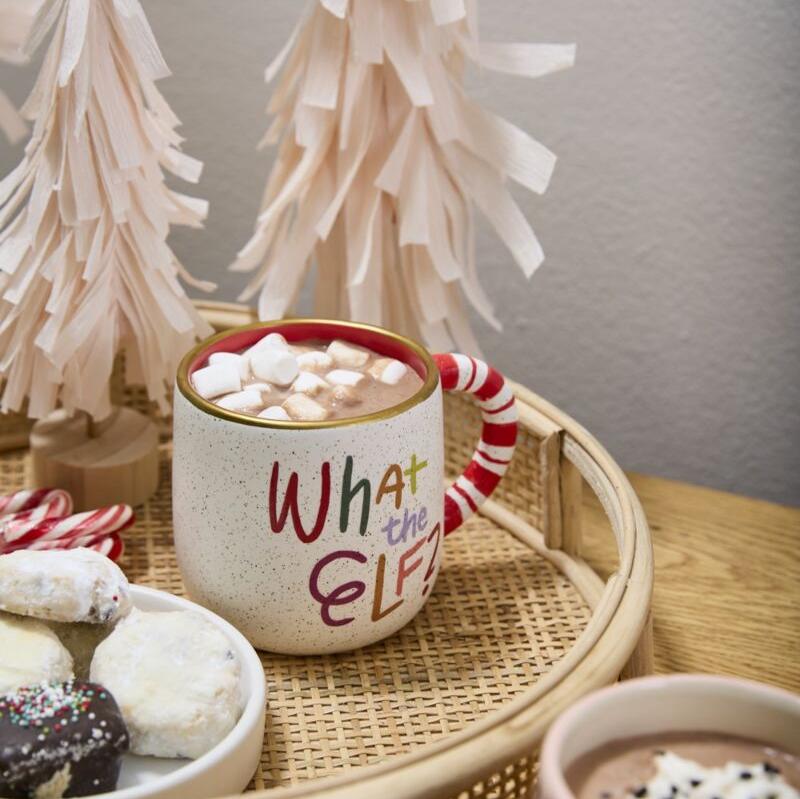 "WHAT THE ELF" Christmas Mug