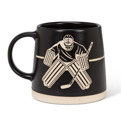Large Mug with Hockey Players