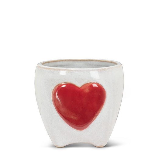 Small Planter with Heart
