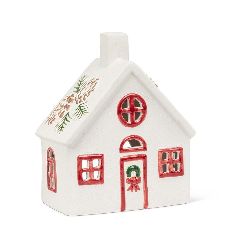 Festive House Tealight Holder