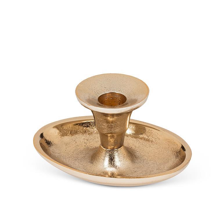 Oval Base Taper Candle Holder