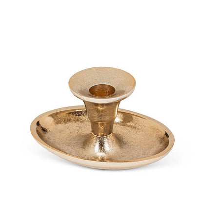 Oval Base Taper Candle Holder