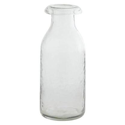 Glass Milk Bottle Vase