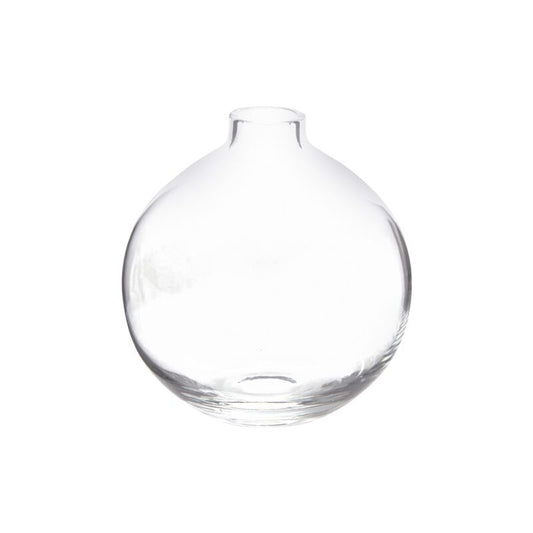 Round Glass Bud Vase