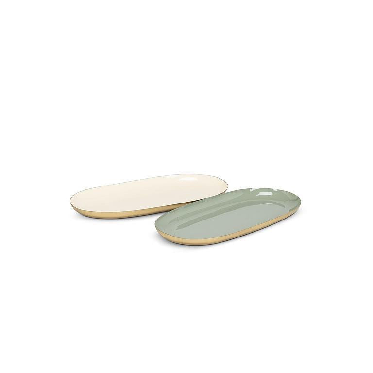 Oval Enamel Tray