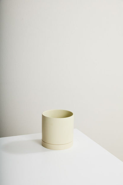 Romey Pot - Ceramic Planter with Saucer