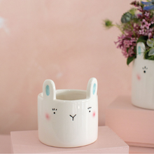 Load image into Gallery viewer, Ceramic Bunny Succulent Planter

