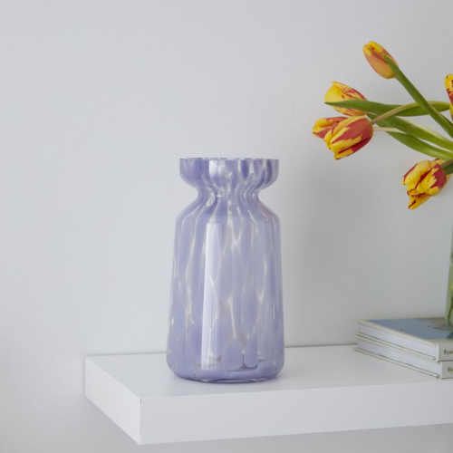 Confetti Glass Coloured Vase