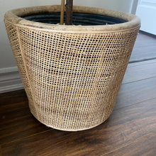Load image into Gallery viewer, Large Rattan Planter
