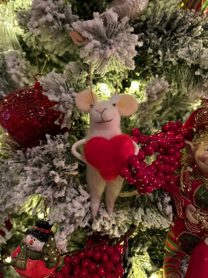 Love You Lenny Mouse Ornament