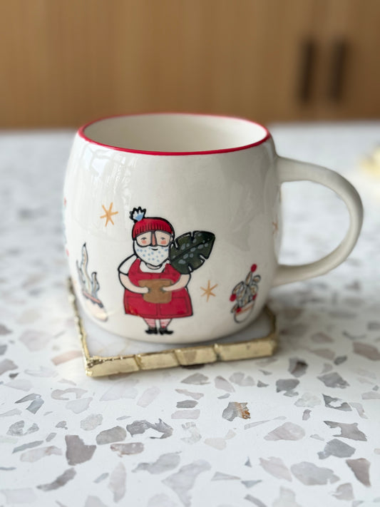 Santa Planta Mug