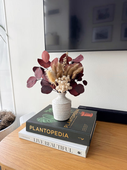 Mulberry Meadow Dried Floral Mini Arrangement
