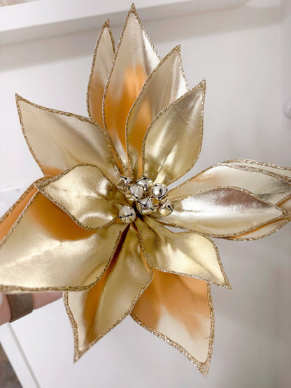 Poinsettia Flower Stem Spray