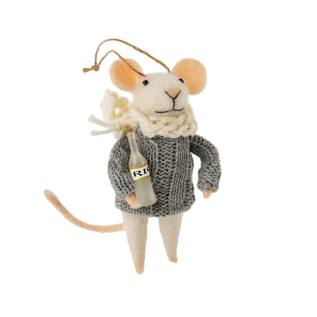 Lush Loretta Mouse Ornament