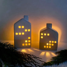 Load image into Gallery viewer, Ceramic Tealight Houses
