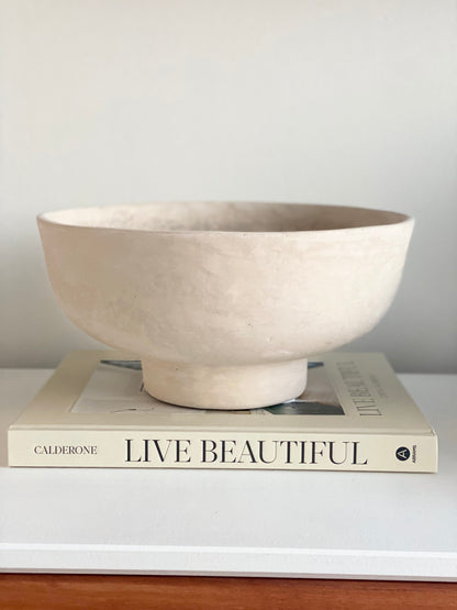 Etna Papier Mache Bowl
