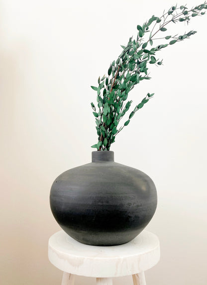 Aegina Burnt Terracotta Vase