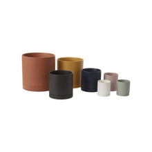 Load image into Gallery viewer, Romey Pot | Ceramic Planter with Saucer
