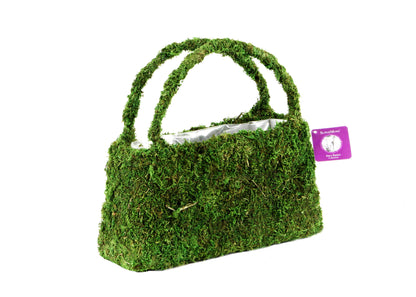 Beaumont Moss Purse Planter