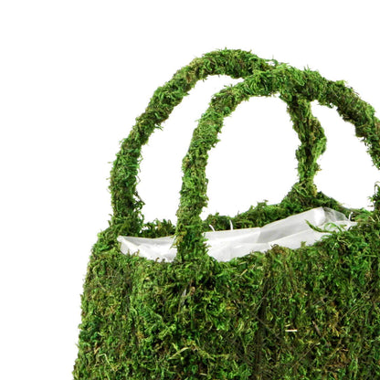 Beaumont Moss Purse Planter