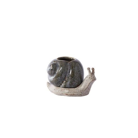 Snail Pot with Saucer