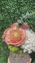 Load and play video in Gallery viewer, Summer Glow Small Arrangement with Vase

