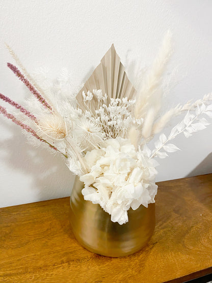 Small Gold Pot Arrangement