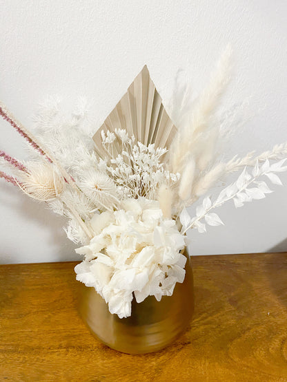 Small Gold Pot Arrangement