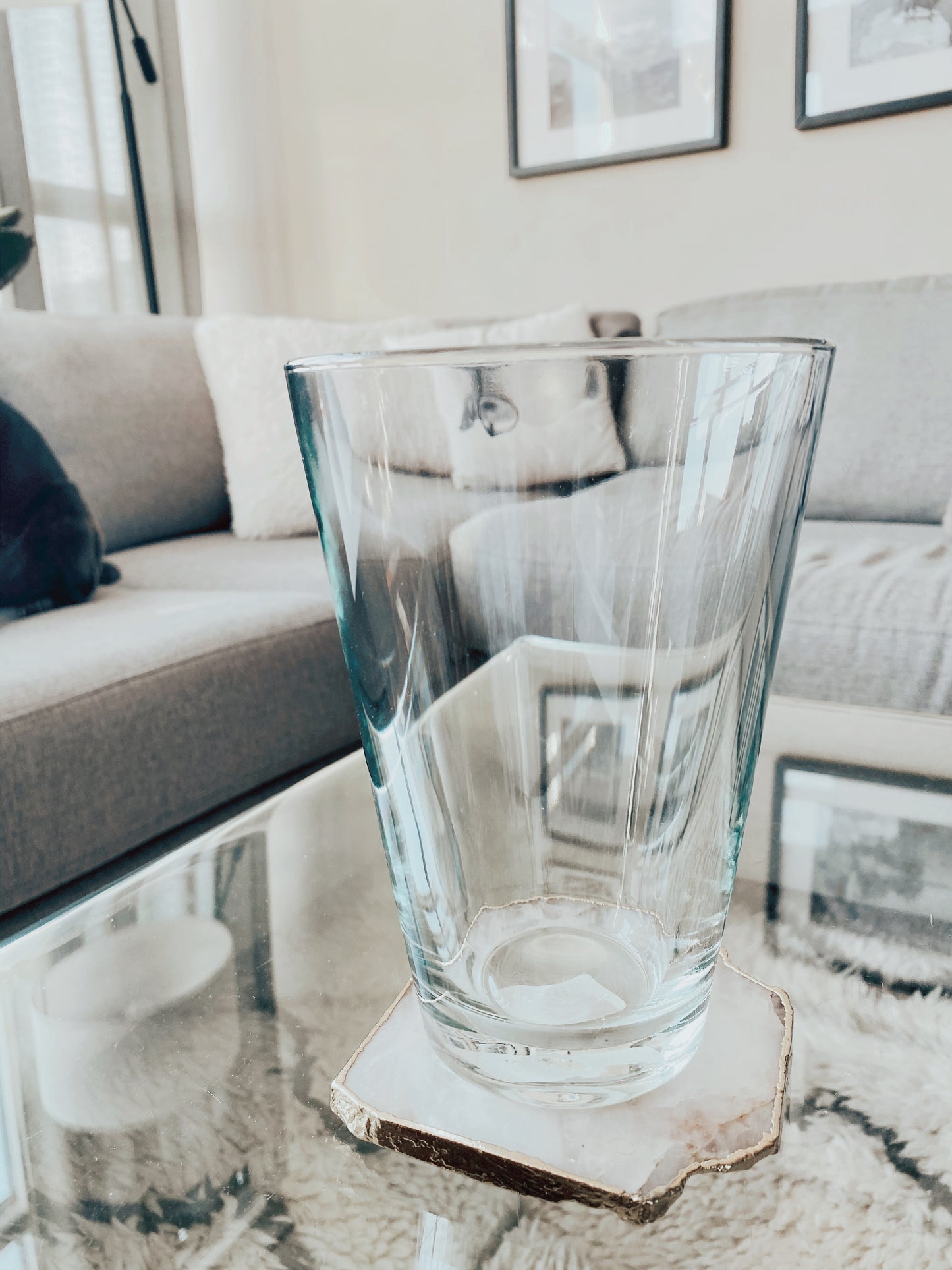 Glass Flower Vase