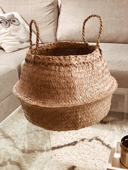 Seagrass Austin Basket Planter