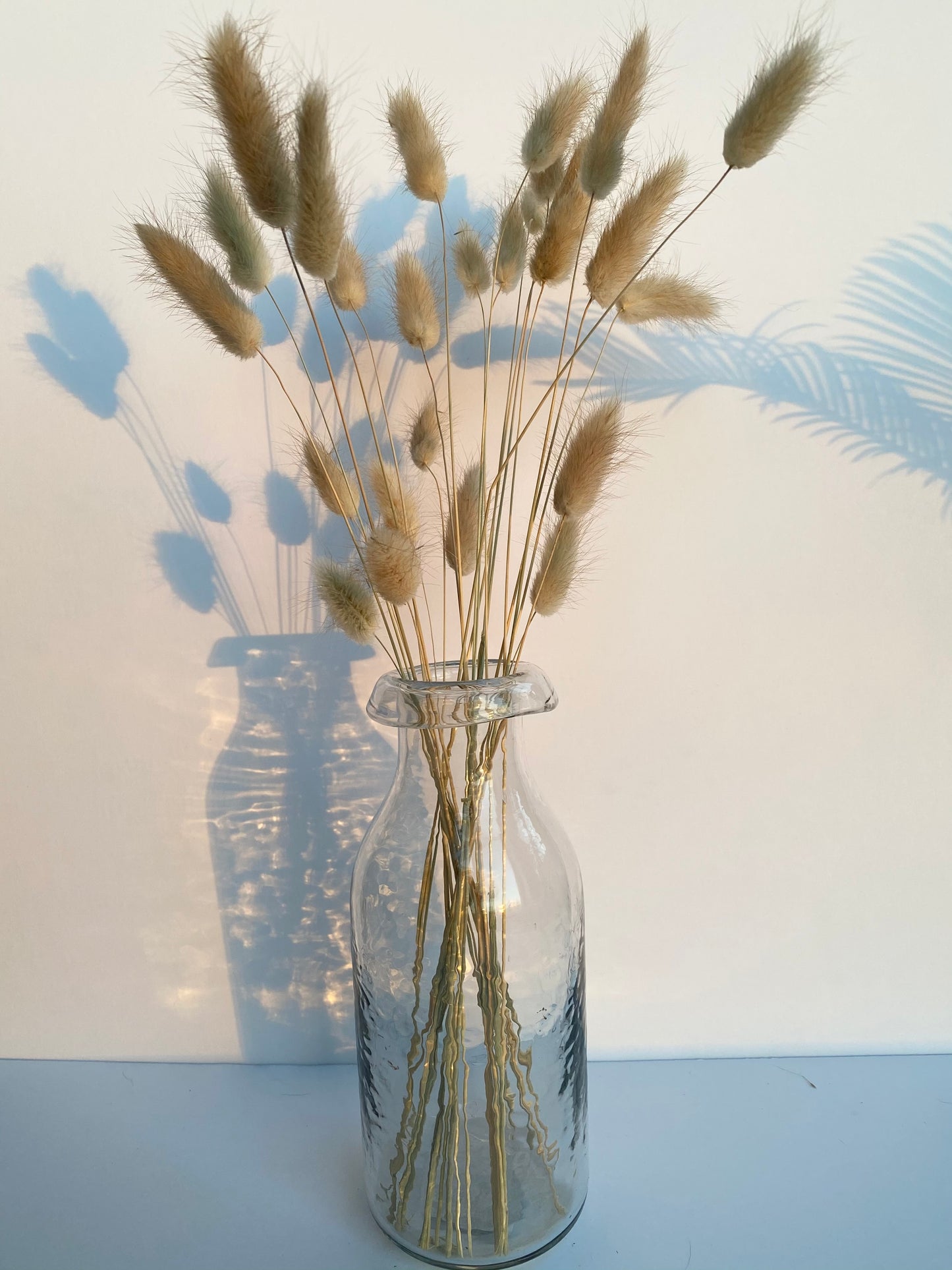 Glass Milk Bottle Vase