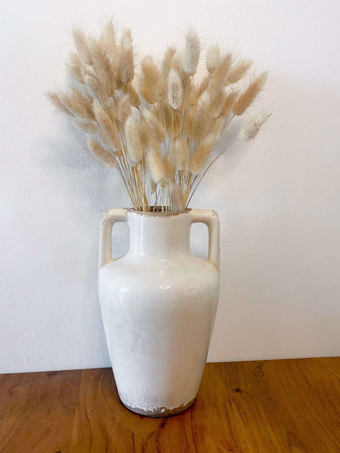 Antique-style Glazed Vase with Handles