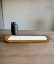 Load image into Gallery viewer, Long Wood Dough Bowl Candle
