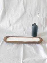 Load image into Gallery viewer, Long Wood Dough Bowl Candle
