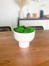 Load image into Gallery viewer, Moss in White Compote
