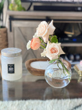 Load image into Gallery viewer, Round Glass Bud Vase
