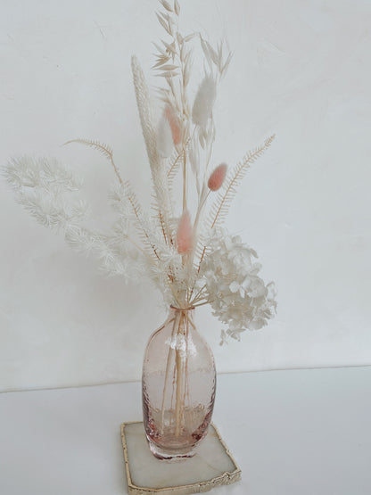 Flora Vase with Dried Arrangement