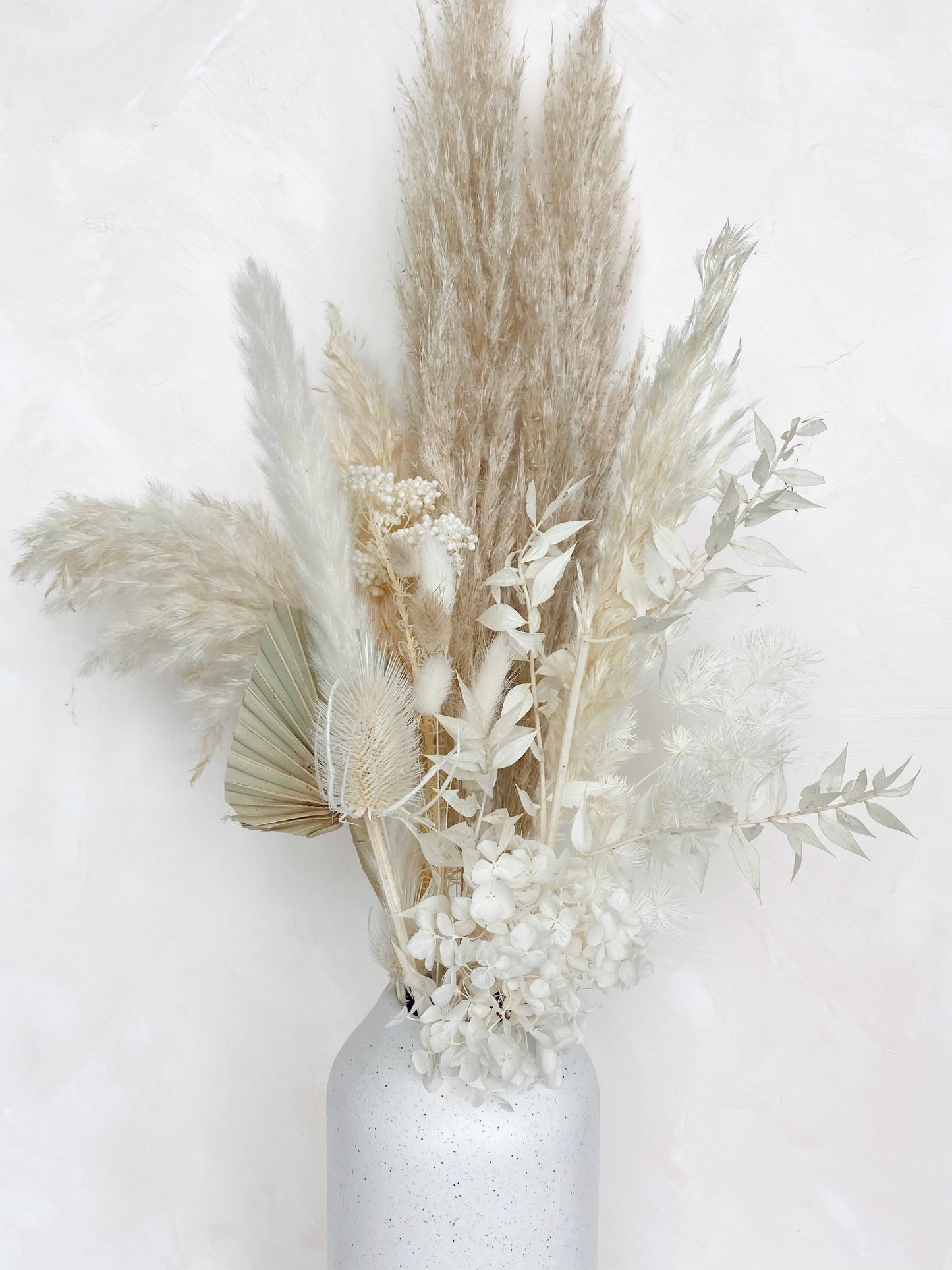 Flynn Vase Neutral Arrangement