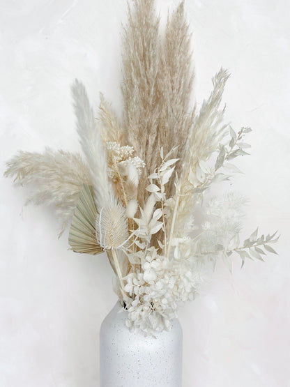 Flynn Vase Neutral Arrangement