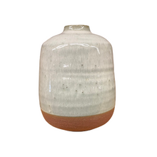 Load image into Gallery viewer, Red Clay Bud Vase with Glazed Finish
