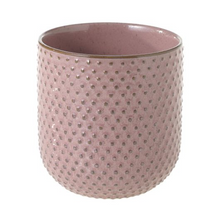 Load image into Gallery viewer, Everly Pot | Pink Textured Dots
